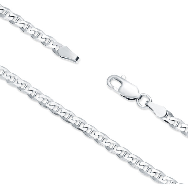 Olivie Strieborný 20cm náramok Traversino 8973 55250427