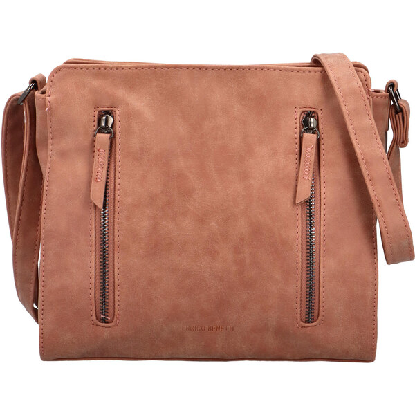Dámska kabelka cez plece ružová - Enrico Benetti Taliana ružová 55252448
