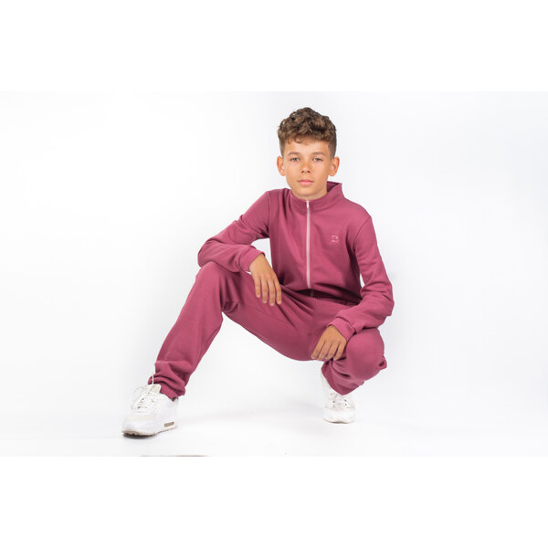 Dendy Chlapčenský overal teplákový dlhý Raspberry Veľkosť: 128 63228762