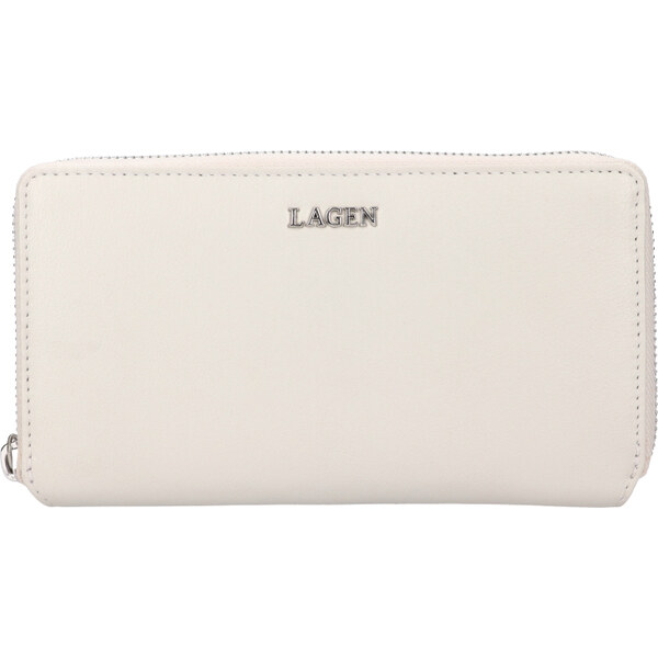 Lagen Dámska kožená peňaženka LG-7654 DOVE GREY 66591962