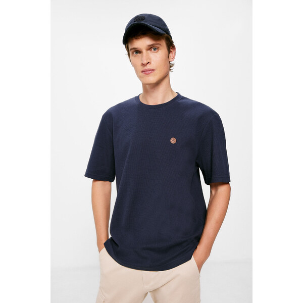 Pánske tričko s logom Springfield 55313016