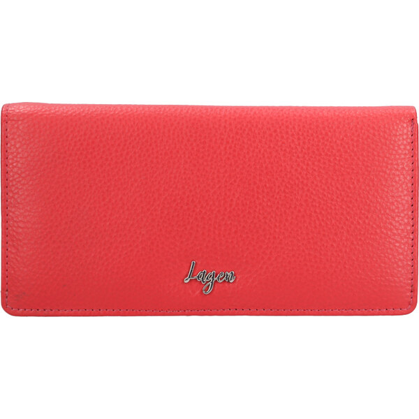 Lagen Dámska kožená peňaženka 50310 MAGENTA 66580319