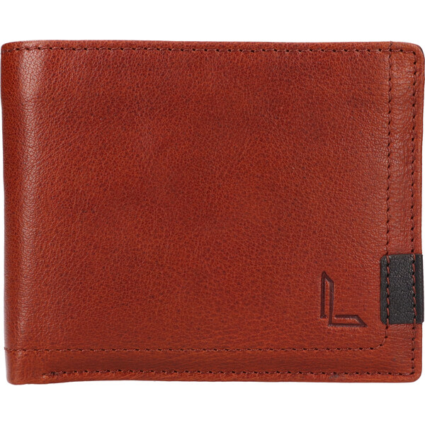 Lagen Pánska kožená peňaženka BX003Z COGNAC 66582705