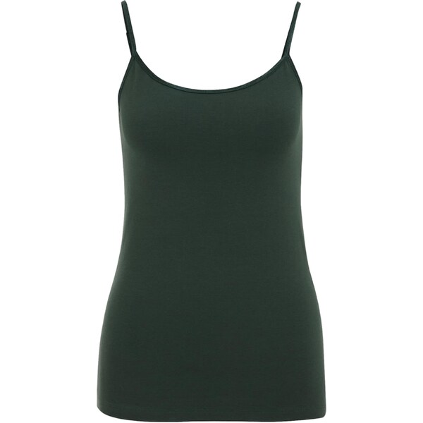 WE Fashion Top tmavozelená 57017667