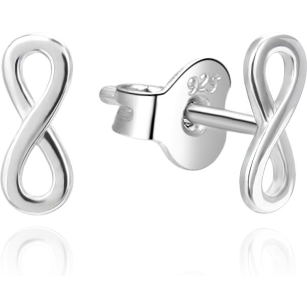 Agato Strieborné náušnice Nekonečno AGUP3498 66581041