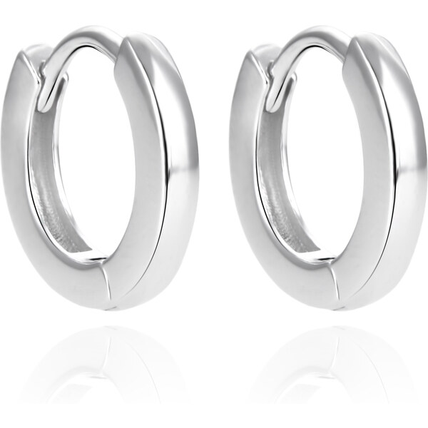 Agato Minimalistické kruhové náušnice zo striebra AGUC3468 66579528
