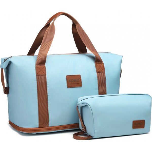 KONO Cestovná taška - rozšíriteľná, vodeodolná s kozmetickou taštičkou 57672393