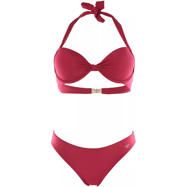 Dámske dvojdielne plavky 262456 4R301 01975 Raspberry - Emporio Armani 55358953