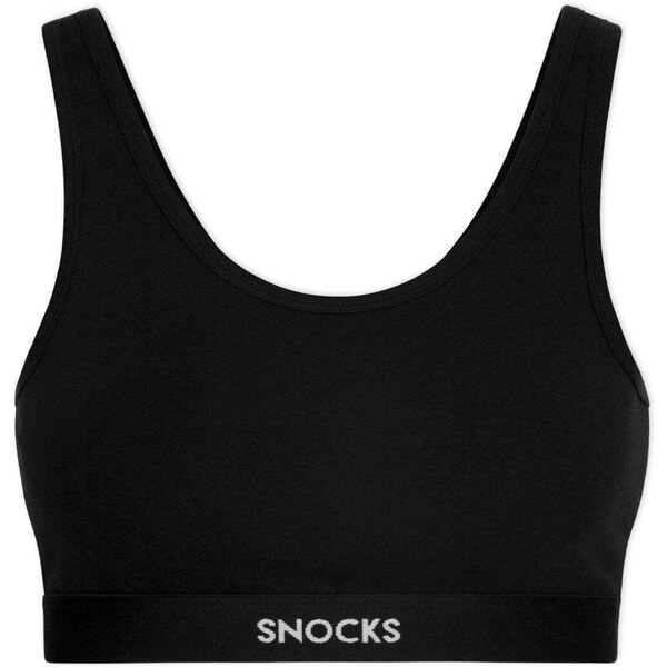 SNOCKS Podprsenka čierna / biela 55387007