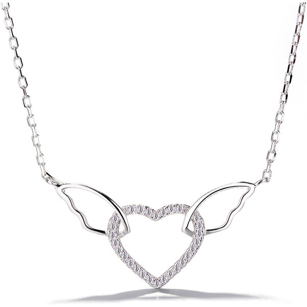 MAJYA Strieborný prívesok s retiazkou ELLIE 11041 64581946