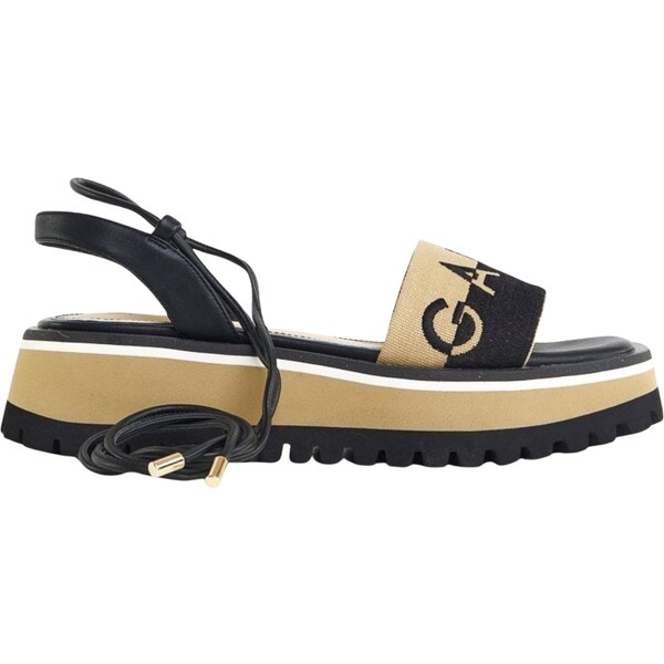 GAUDI Bessy Black sandále 55329472