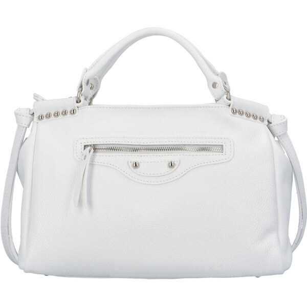 Delami Vera Pelle Dámska kožená kabelka do ruky biela - Delami Dajka 55539766