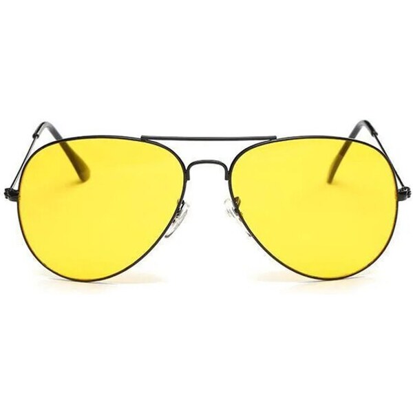 Sunmania Žlté okuliare na šoférovanie v noci Aviator Driver 23015231
