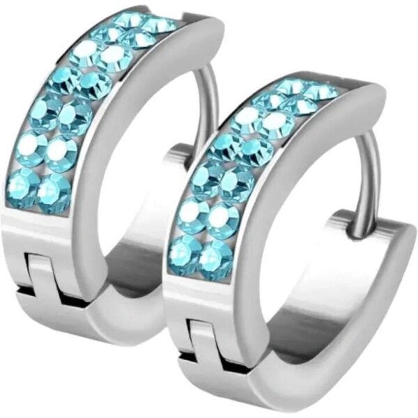 Glory Dámske náušnice z chirurgickej ocele Emma strieborné SE7067-Q 55402577