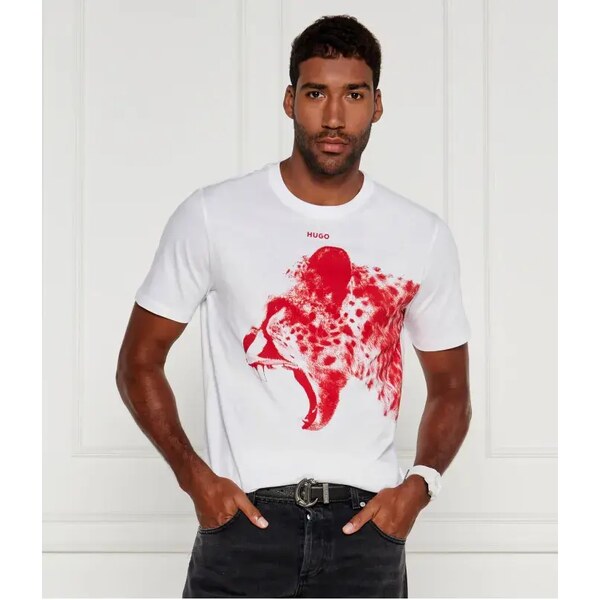 HUGO Tričko Dikobra | Regular Fit 55413152