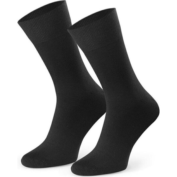 BASIC Grafitovo sivé pánske bambusové ponožky Art.149 WK006, GRAPHITE 55411660