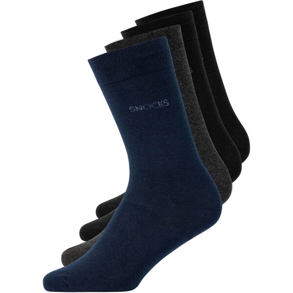 SNOCKS Ponožky námornícka modrá / tmavosivá / čierna 66256956