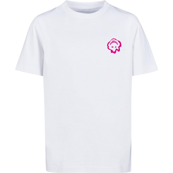 Mister Tee Tričko Everythings Nice tmavoružová / biela 56445636