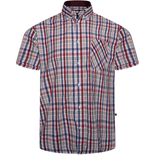 KAM košeľa pánska KBS P695 krátký rukáv nadmerné veľkosti 55432985