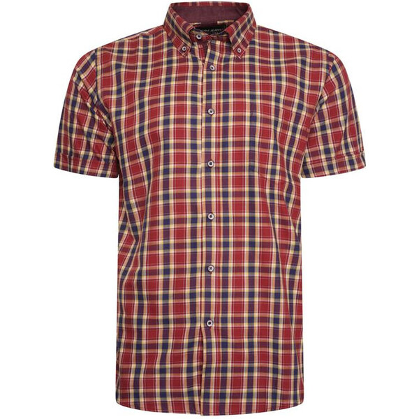 KAM košeľa pánska KBS 6282 krátký rukáv nadmerné veľkosti 55432987