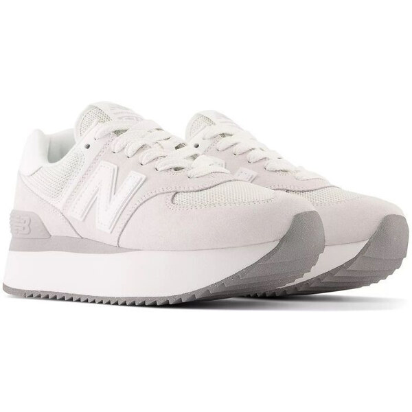 Dámska športová obuv New Balance W WL574ZSC Light Beige with Grey - 55437307