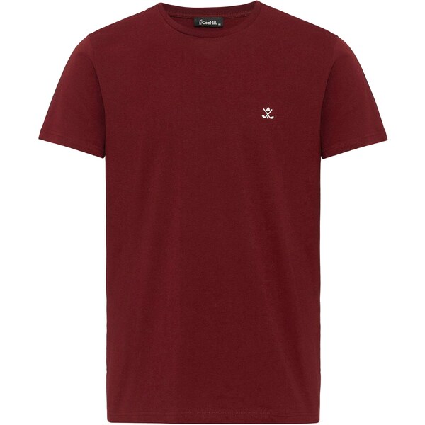 Cool Hill Tričko Antonio bordová 55751848