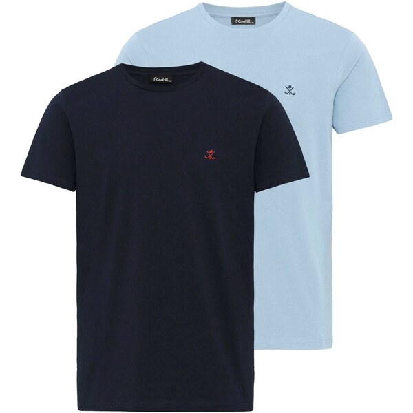 Cool Hill Tričko námornícka modrá / nebesky modrá 55751851