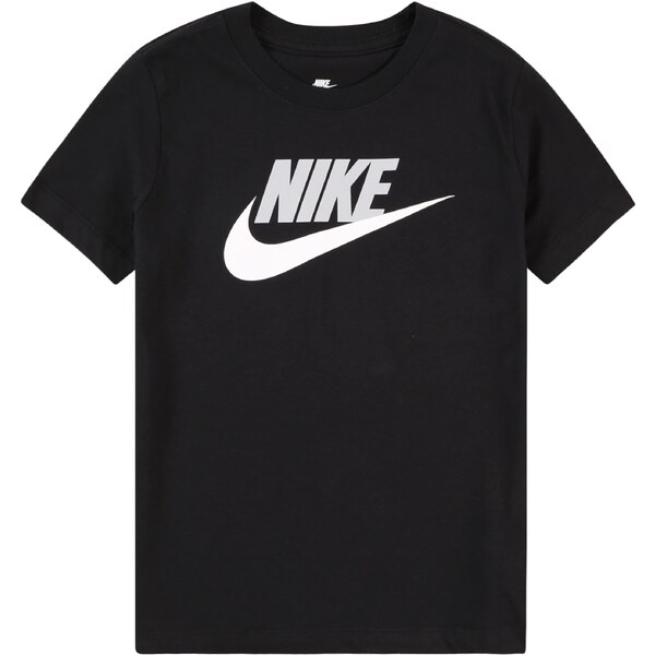 Nike Sportswear Tričko FUTURA HBR svetlosivá / čierna / biela 55461207