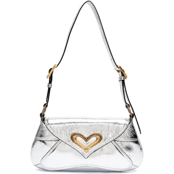 Pinko Kožená kabelka na rameno 55481764