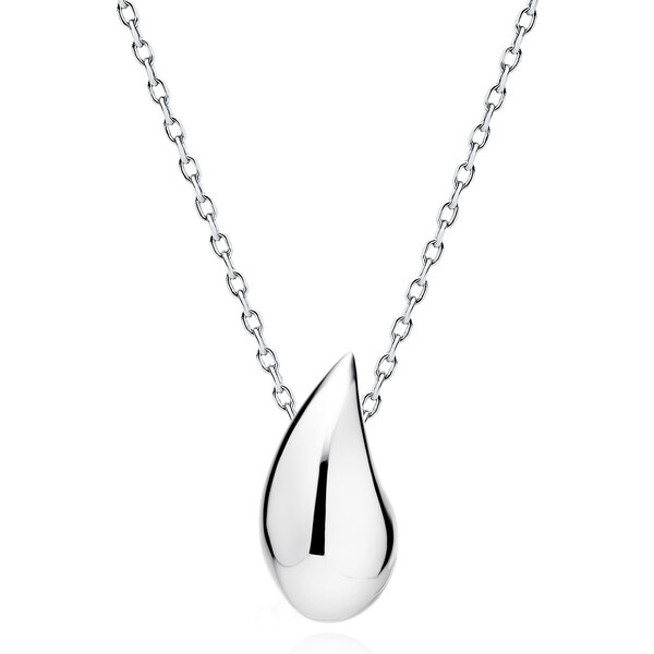 Olivie Strieborný náhrdelník KVAPKA 9007 55570362