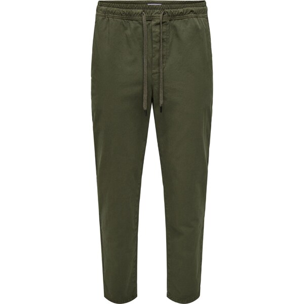 Only & Sons Chino nohavice ONSLinus tmavozelená 55461013