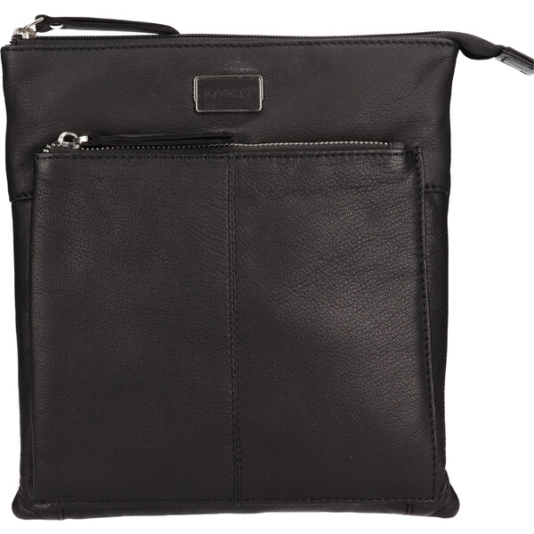 Lagen Dámska kožená crossbody kabelka BLC-4594-20 BLK 66590095