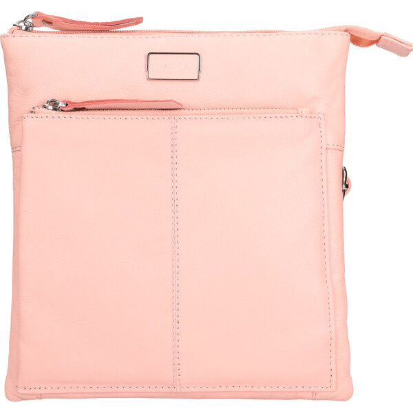 Lagen Dámska kožená crossbody kabelka BLC-4594-20 L.PINK 66591791
