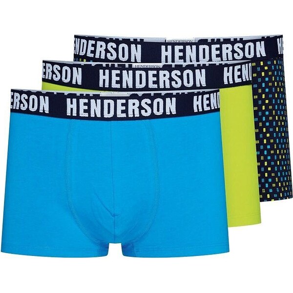 3 PACK pánske boxerky Henderson 41929 Jet 55613142