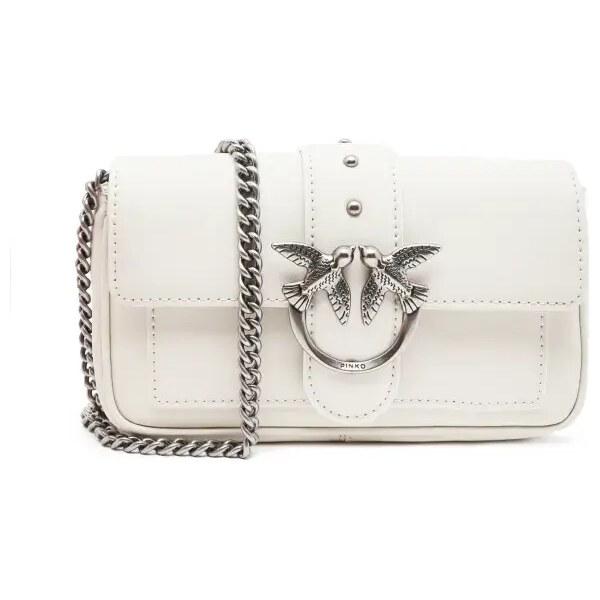 Pinko Kožená kabelka na rameno LOVE ONE POCKET C 44365753