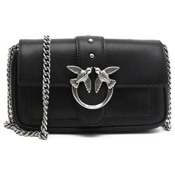 Pinko Kožená kabelka na rameno LOVE ONE POCKET C 44365807