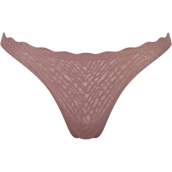 SLOGGI Tangá ZERO Feel Bliss brokátová / sivá 55647609