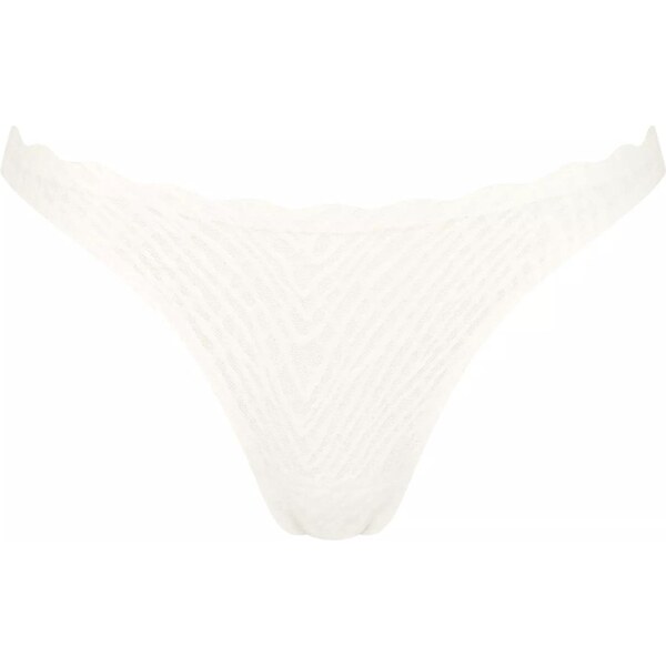 SLOGGI Tangá ZERO Feel Bliss tmavosivá / biela ako vlna 55647613