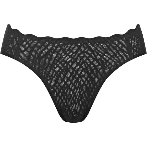 SLOGGI Nohavičky ZERO Feel Bliss čierna / strieborná 55647631