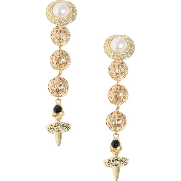 SOHI Náušnice Helga zlatá 56103540