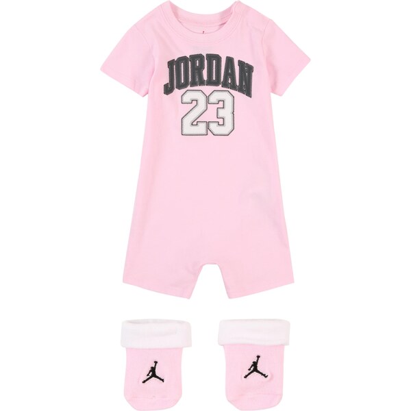Jordan Set antracitová / ružová / čierna / biela 56103656