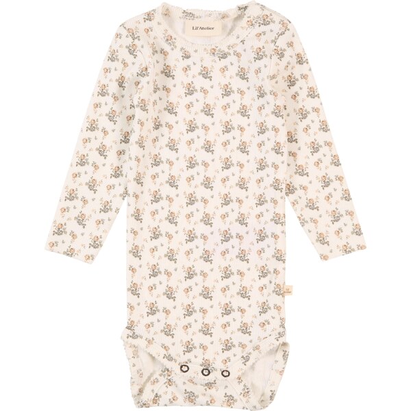 LilAtelier Body NBFGago svetlohnedá / tmavozelená / pastelovo oranžová 56125907