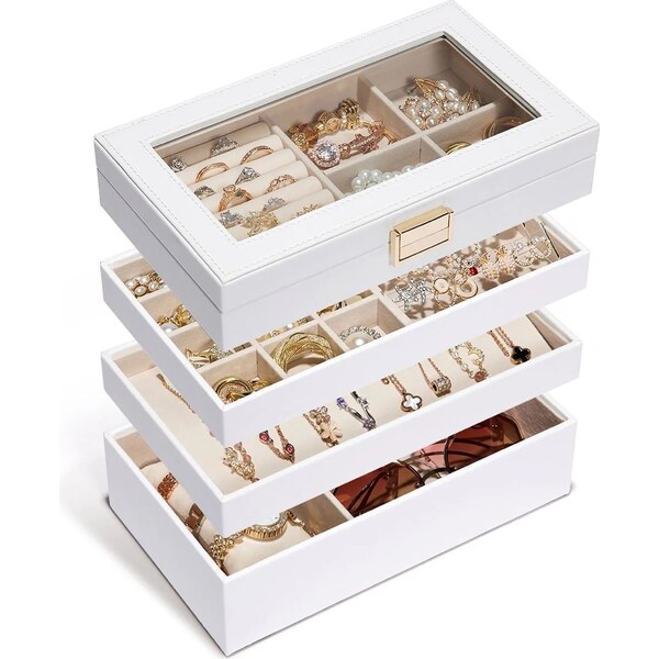 Troli Biely organizér na šperky 66594346