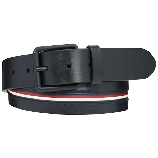 Tommy Hilfiger Pánsky kožený opasok AM0AM12813BDS 115 cm 66579625