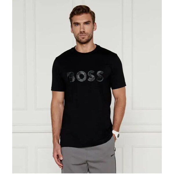 BOSS GREEN Tričko Jagged | Relaxed fit | stretch 60478299