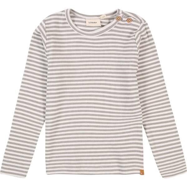 NAME IT Tričko GAGO sivá / biela 55716548