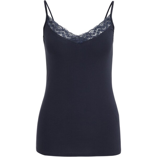 WE Fashion Top námornícka modrá 57017644