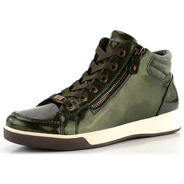 Ara členové tenisky so zipsom lakované Rom Forest 12-24499-84 62751997