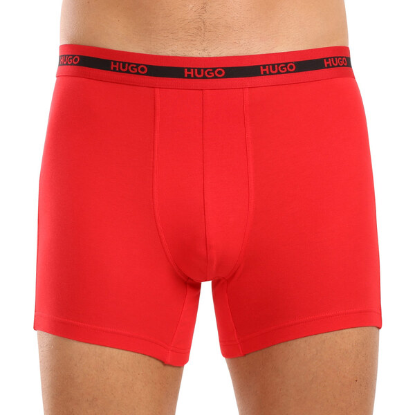 3PACK pánske boxerky HUGO viacfarebné (50520475 971) 55735102