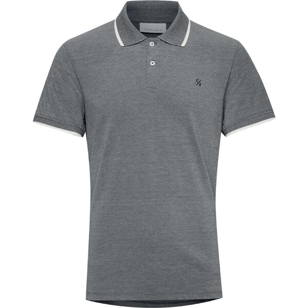 Casual Friday Tričko Tristan čadičová / čierna / biela 48785331